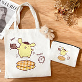 3 Piece Set PomPomPurin Canvas Tote Bag