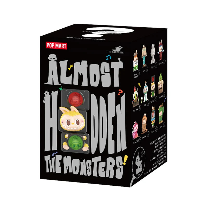 Genuine Pop Mart The Monsters Labubu Almost Hidden Series Mystery