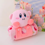 Kirby Flannel Plush Blanket Throw Pink - LoveJojo