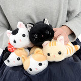 Pencil Case Kawaii Plush Cat Bags For Stationery Neko