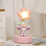 Sanrio Night Light Kuromi Hello Kitty Lamp.