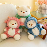 Dinosaur Bear Plush Toy Cute Stuffed Animals Bunny Duck Plushie