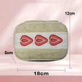 Makeup Bag Strawberry Cream Sando Plush Bag Sandwich