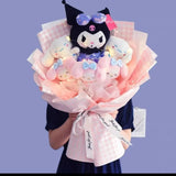 Sanrio Kuromi Plush Toy Bouquet - LoveJojo