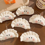 Dumpling Plush Pendant Key Ring