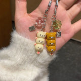 Rilakkuma Bear Pendant Phone Charms Keychains