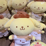 Sanrio PomPomPurin Best Friends Overalls Series Plush Toy (25cm)