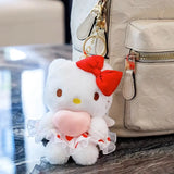 Sanrio Hello Kitty Keychain Plush Pendant Kuromi Cinnamoroll