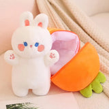 Bunny Taiyaki Plush Toys Cute Strawberry Pig Rabbits - LoveJojo