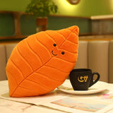 Gingko Maple Leaf Green Autumn Plush Toy