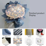 Butterfly Bouquet With Light String Handmade Flower Bouquet
