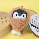 Penguin Ebi Fried Shrimp Prawn Plush Keychain 10cm