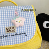 Sanrio Little Star Plush Pendant Star Hello Kitty Kuromi Keychain