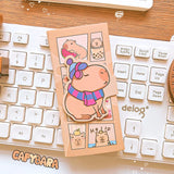 Capybara Stationery Mini Portable Notebook