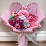 Sanrio Cinnamoroll Pochacco Kuromi Pompompurin Plush Flower Bouquet