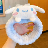 Headband for Washing Face Sanrio Kuromi Melody Cinnamoroll