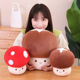 Mushroom Plush Toy Shiitake Mushroom Super Mario Level Up