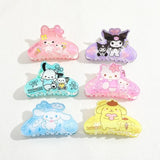 Sanrio Kawaii Hair Claw Clip My Melody Pochacco PomPomPurin Kuromi Hello Kitty Cinnamoroll