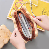 Cookie Biscuit Pencil Pen Case Plush