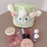 Disney StellaLou Drawstring Bag LinaBell Gelatoni Plush Cosmetic Bag
