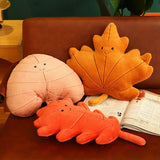 Gingko Maple Leaf Green Autumn Plush Toy