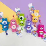 Care Bears Plush Kawaii Carebears Rainbow Bear Keychain