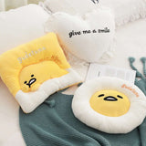 Sanrio Lazy Egg Gudetama Plush Pillow Cushion Chair Cover - LoveJojo