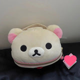 San-X Rilakkuma Bear Plush Zipped Makeup Case