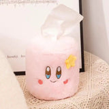 Star Kirby Plush Tissue Box Storage Pink Holder Case Home Decoration - LoveJojo