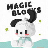 Hello Kitty Lego Building Block Sanrio Figure Kuromi My Melody Pon Pon Purin Pochacco