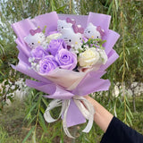 Sanrio Hello Kitty Plush Bouquet Flowers - LoveJojo