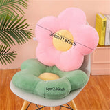 Fresh Colorful Pastel Flower Plush Toy Cushion