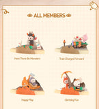 GENUINE POP MART LABUBU THE MONSTERS Playing Games Series Scene Sets Mystery Blind Box Figure