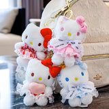 Sanrio Hello Kitty Keychain Plush Pendant Kuromi Cinnamoroll