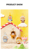 GENUINE POP MART POP BEAN Fluffy & Cozy Series Plush Pendant Blind Box