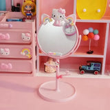 Pink Hello Kitty Mirror Make Up Desk Mirror