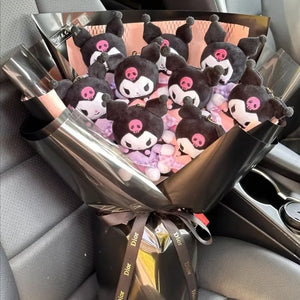 Sanrio Kuromi Plush Toy Bouquet - LoveJojo