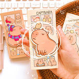 Capybara Stationery Mini Portable Notebook