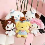 Sanrio My Melody PomPomPurin Kuromi Cinnamoroll Pochacco Plush Toy (21cm)
