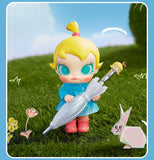 Genuine Pop Mart Baby Molly Funny Raining Day Figure