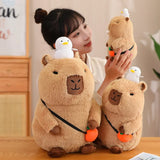 Kawaii Snack Attack: Hamburger Capybara Dog Pig Capibaras Pizza Bubble Tea Cushion Plush