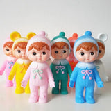 Classic Baby Girl Doll Cute Latex Rubber Baby Kids Office Decor Sonny Angel 20cm