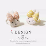 Miffy Polka Dot Ribbon Plush Hair Tie