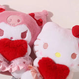 Sanrio Hello Kitty My Melody Kuromi Valentine's Day Plush Toy