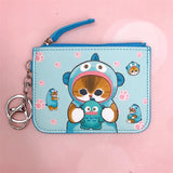 Mofusand x Sanrio Card Holder Coin Purse Keyring