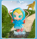 Genuine Pop Mart Baby Molly Funny Raining Day Figure