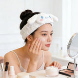 Headband for Washing Face Sanrio Kuromi Melody Cinnamoroll