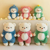 Dinosaur Bear Plush Toy Cute Stuffed Animals Bunny Duck Plushie