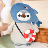 Penguin Dinosaur Sunflower Plush Toy