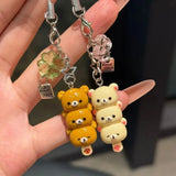 Rilakkuma Bear Pendant Phone Charms Keychains
